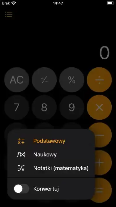 Nowe opcje kalkulatora